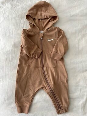 Nike Baby Outfit Hooded 3M Tan Brown